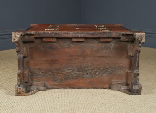 SMALL ANTIQUE ENGLISH GEORGIAN OAK MAHOGANY CROSSBANDED BACHELORS CHEST OF DRAWERS CIRCA 1780 - ADDITIONAL PHOTO 28