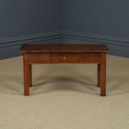 ANTIQUE ENGLISH GEORGIAN OAK RECTANGULAR LOW OCCASIONAL CENTRE COFFEE TABLE CIRCA 1780