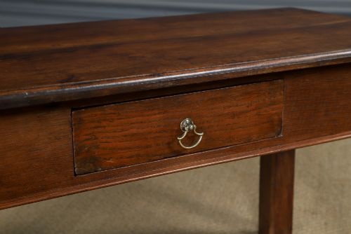 ANTIQUE ENGLISH GEORGIAN OAK RECTANGULAR LOW OCCASIONAL CENTRE COFFEE TABLE CIRCA 1780 - ADDITIONAL PHOTO 3