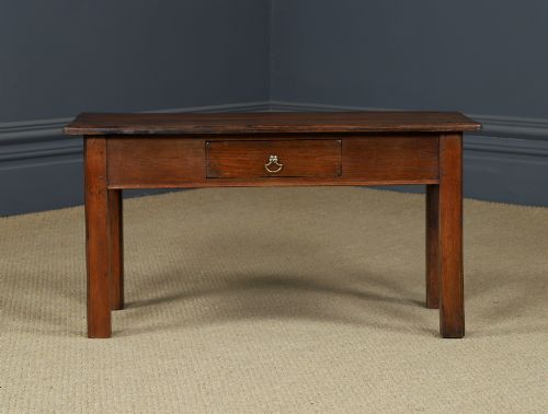 ANTIQUE ENGLISH GEORGIAN OAK RECTANGULAR LOW OCCASIONAL CENTRE COFFEE TABLE CIRCA 1780 - ADDITIONAL PHOTO 7