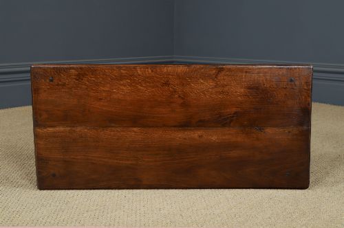 ANTIQUE ENGLISH GEORGIAN OAK RECTANGULAR LOW OCCASIONAL CENTRE COFFEE TABLE CIRCA 1780 - ADDITIONAL PHOTO 8