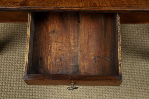 ANTIQUE ENGLISH GEORGIAN OAK RECTANGULAR LOW OCCASIONAL CENTRE COFFEE TABLE CIRCA 1780 - ADDITIONAL PHOTO 11
