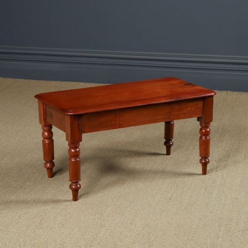 Antique English Victorian Mahogany Coffee Table / Low / Occasional / Centre / Book Table (Circa 1860)