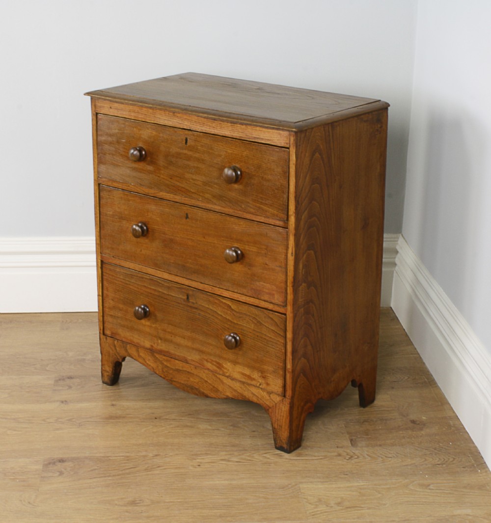 Victorian Elm Chests of Drawers (Circa 1850 - 1870)