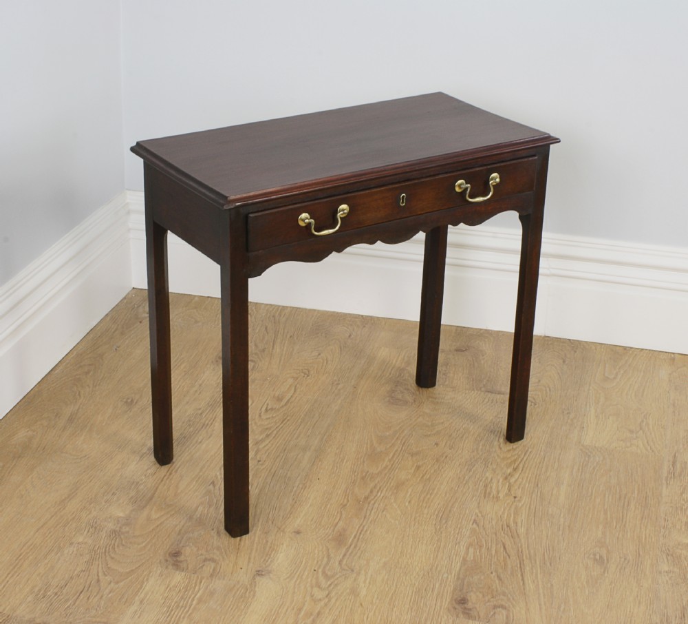 George III Mahogany 2ft 8” Side Table (Circa 1780 - 1800)