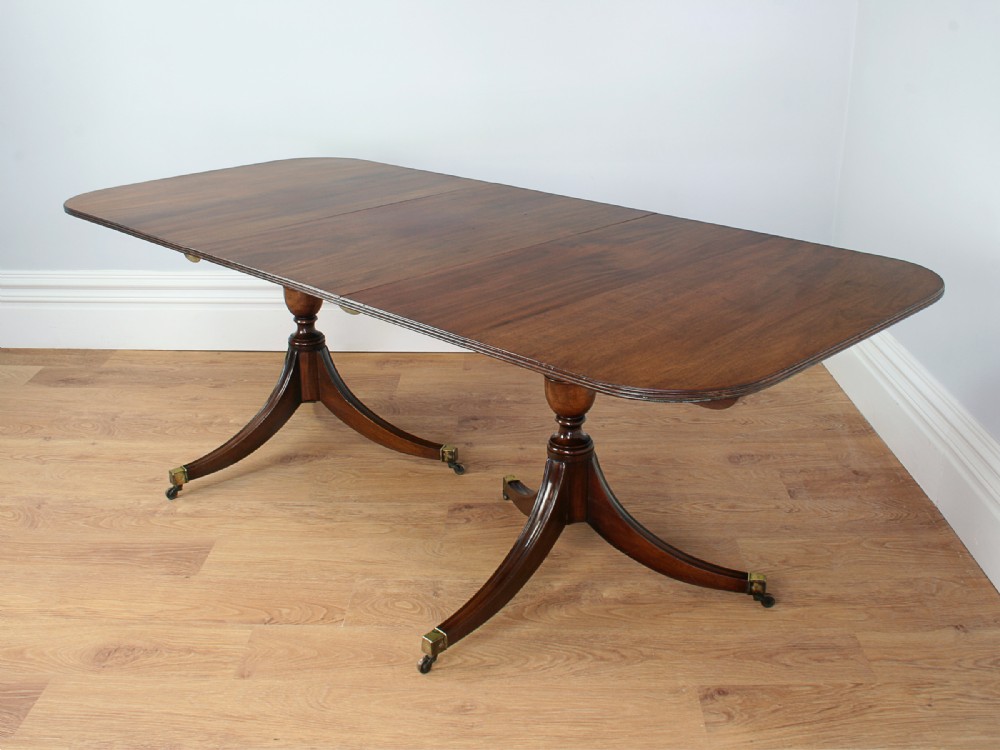 Regency Style 7ft Extending Mahogany Dining Table (Circa 1890)