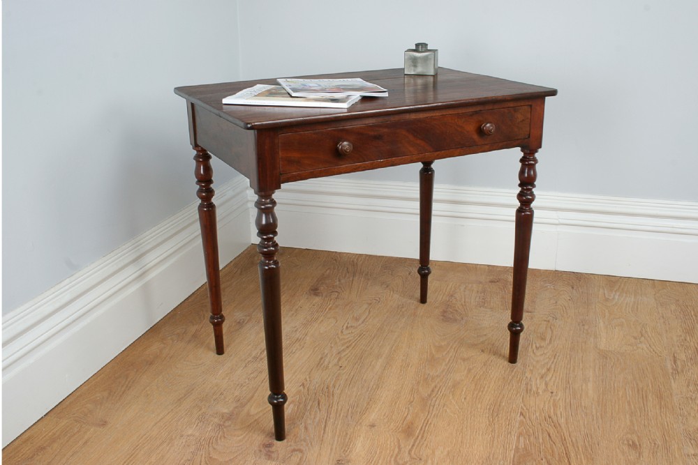 French Mahogany Side Table (Circa 1860)