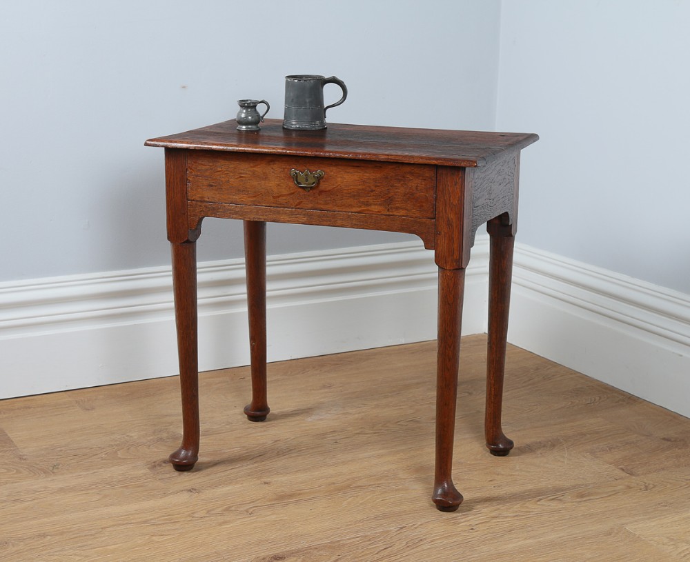George II English Oak Side Table (Circa 1730)