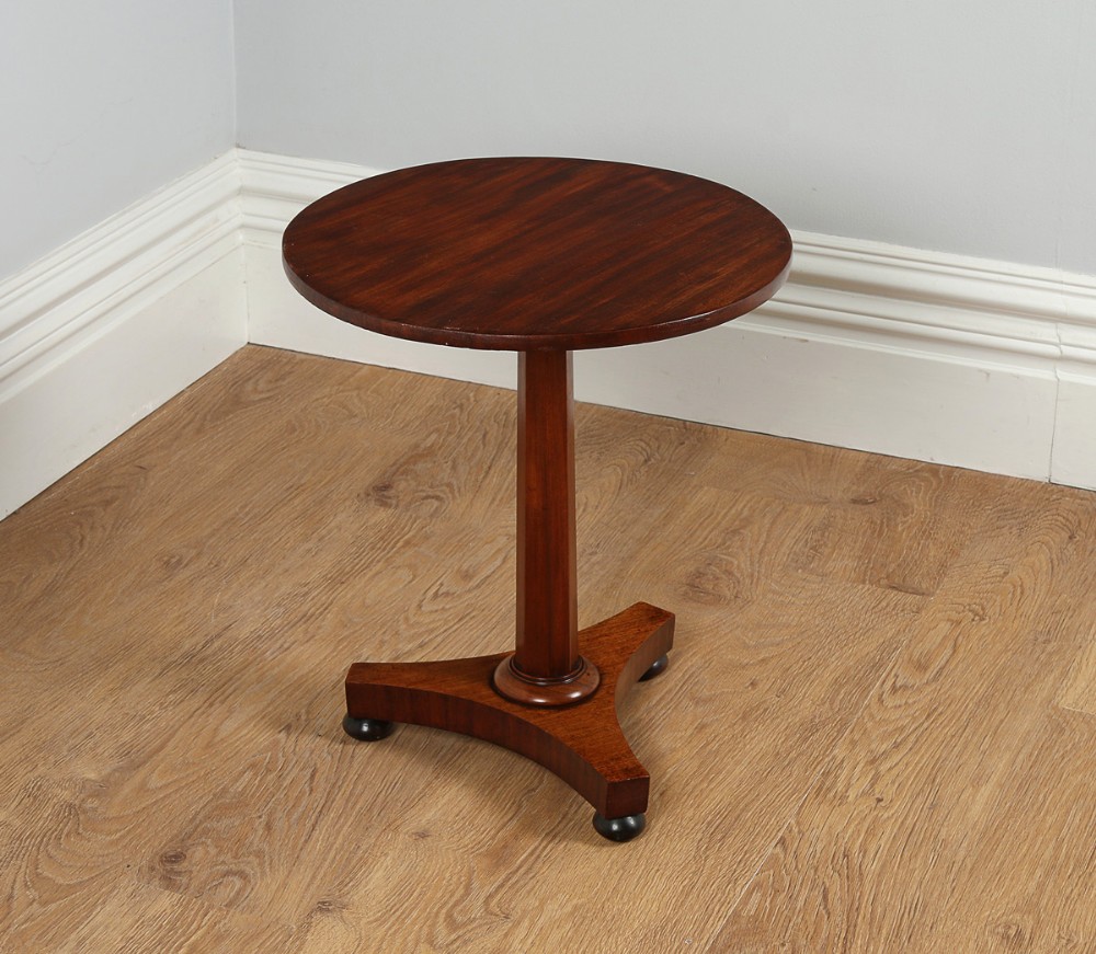 William IV Mahogany Occasional Round Table (Circa 1830)