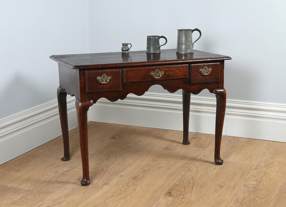 George II English Lowboy Side Table (Circa 1740)