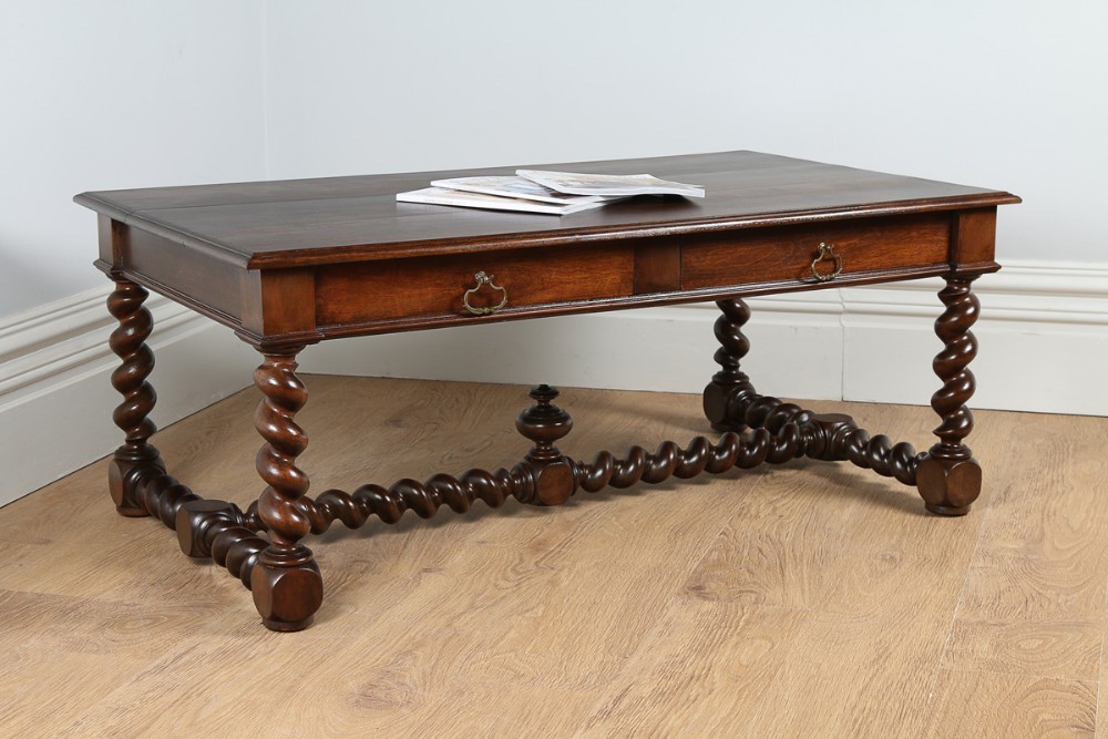 French Provincial Walnut Coffee Table (Circa 1850)