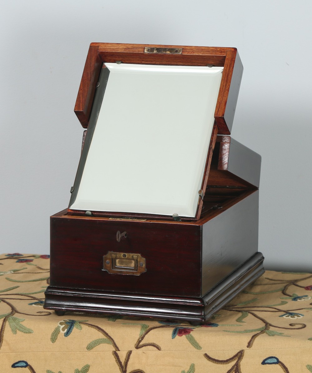 Antique Victorian Colonial Anglo Indian Teak Vanity ...