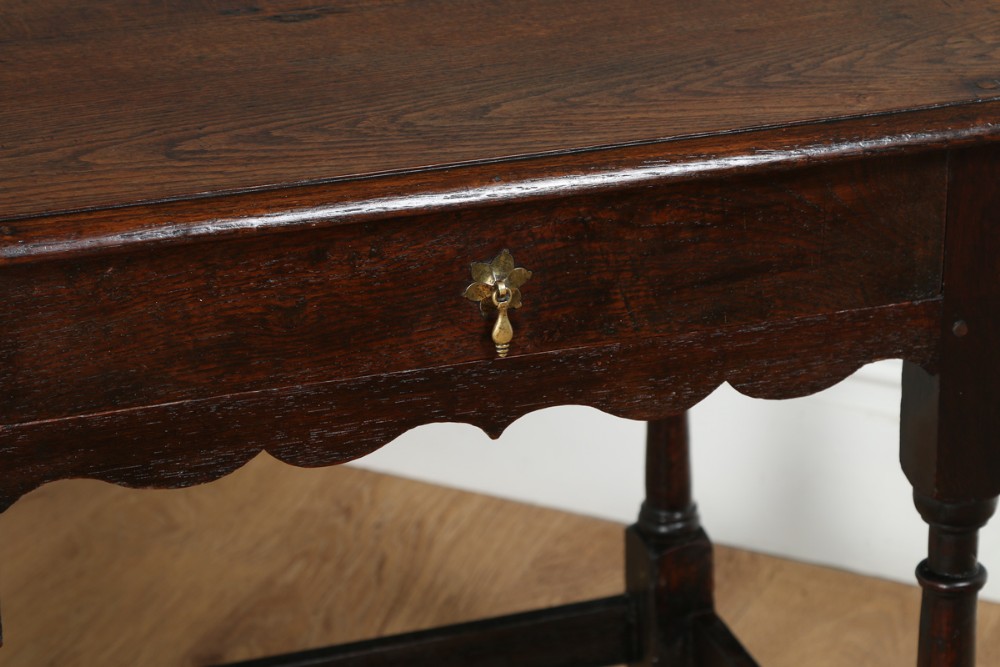 Antique English Georgian 18th Century Style Country Oak Side / Hall ...