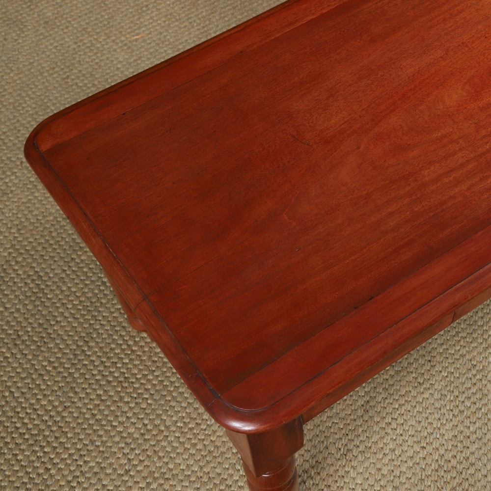 Antique English Victorian Mahogany Coffee Table / Low / Occasional / Centre / Book Table (Circa 1860) View VII