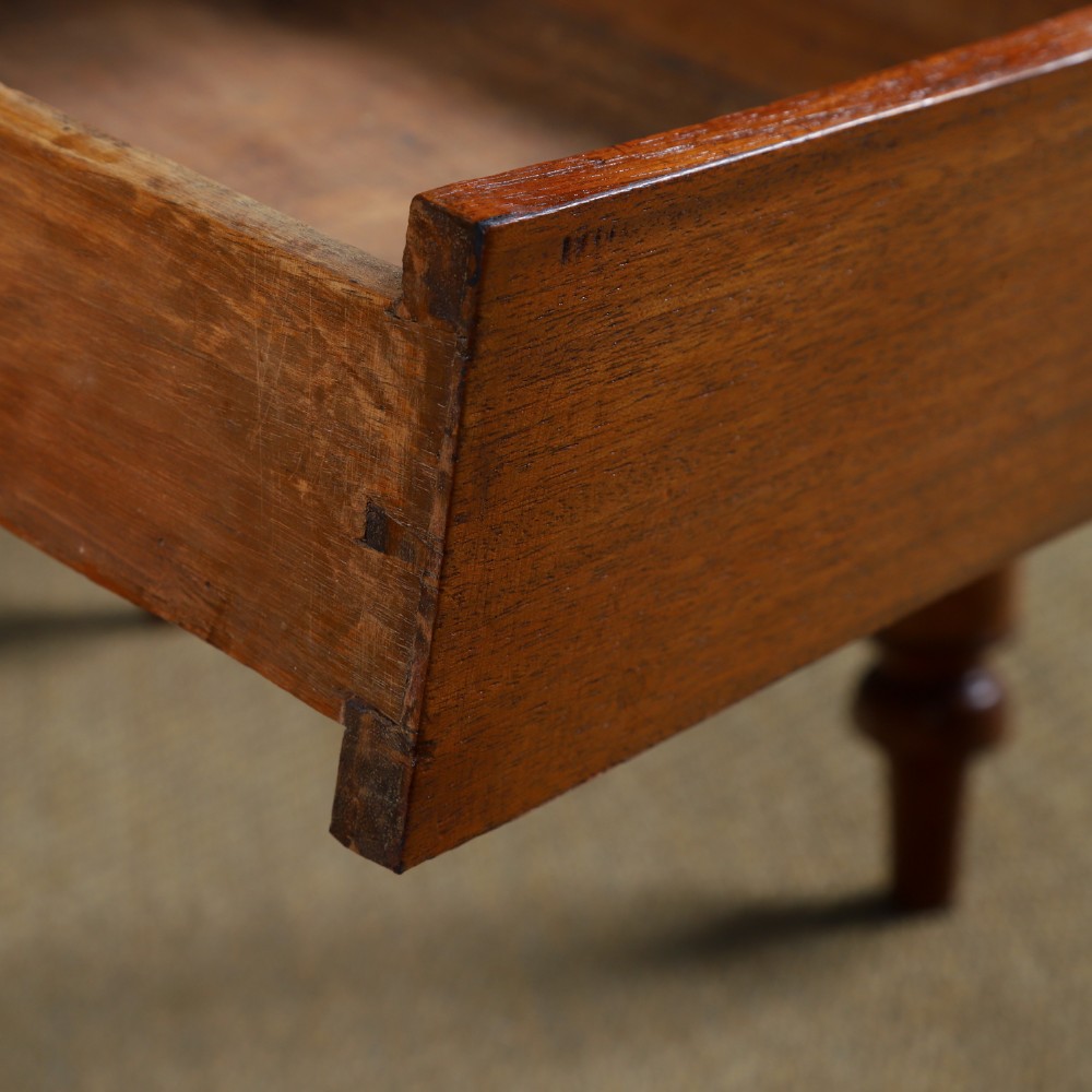 Antique English Victorian Mahogany Coffee Table / Low / Occasional / Centre / Book Table (Circa 1860) View IX