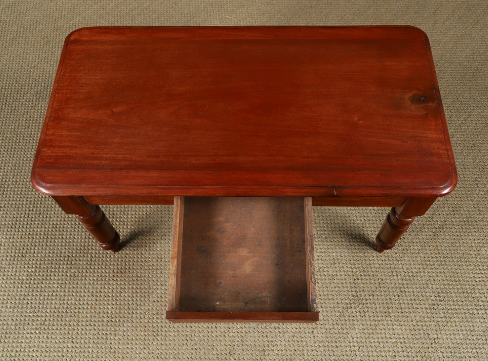 Antique English Victorian Mahogany Coffee Table / Low / Occasional / Centre / Book Table (Circa 1860) View X
