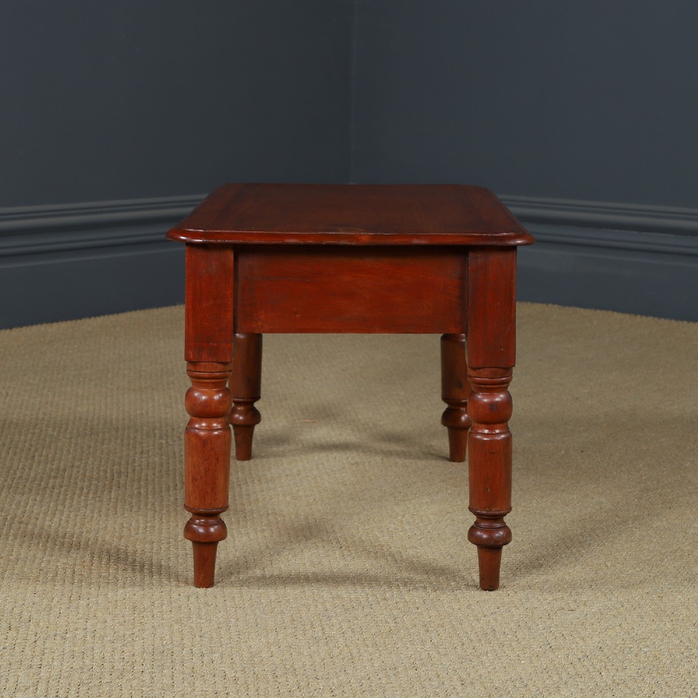 Antique English Victorian Mahogany Coffee Table / Low / Occasional / Centre / Book Table (Circa 1860) View XI