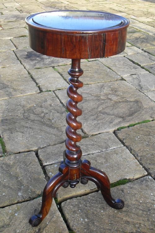19th Century Rosewood/mahogany Cellerette