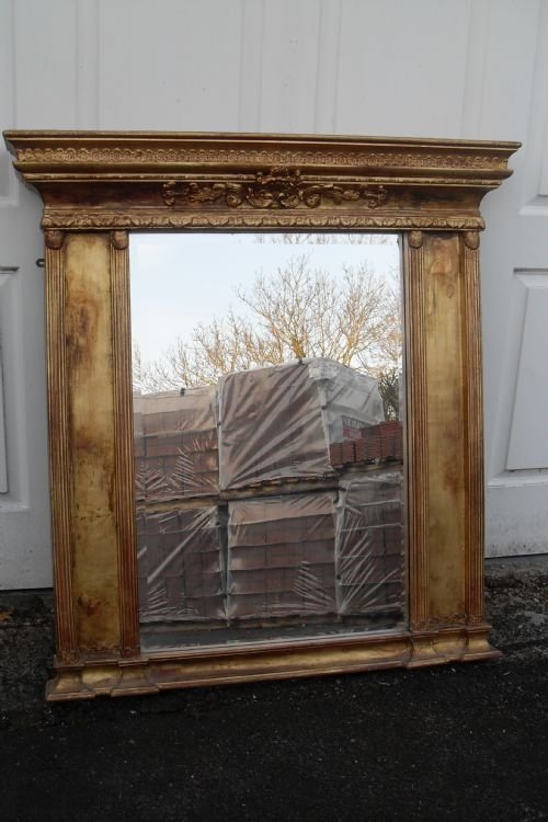 Regency Design Over Mantle Mirror