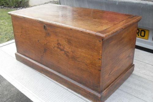 19th Century Elm Chest/blanket Box 
 
