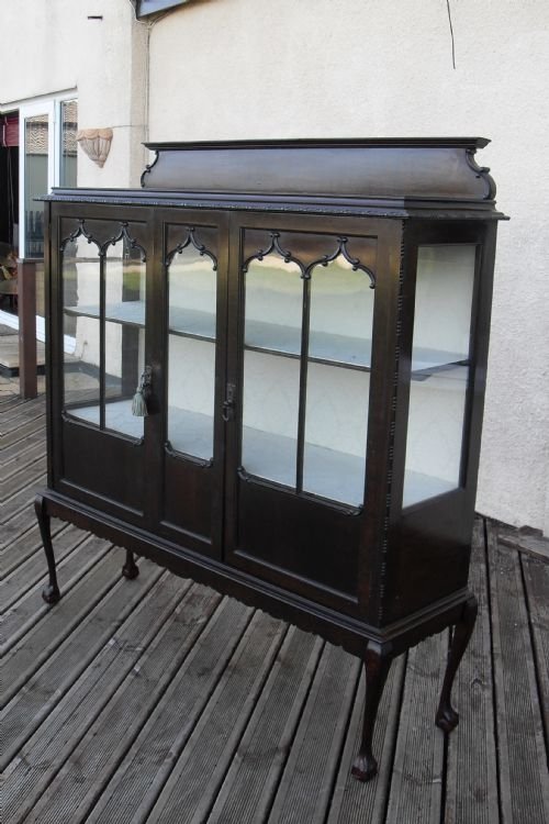 Georgian Style Mahogany Display Cabinet 
 
