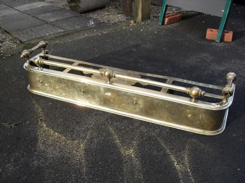 Brass D Shape Kerb Fender