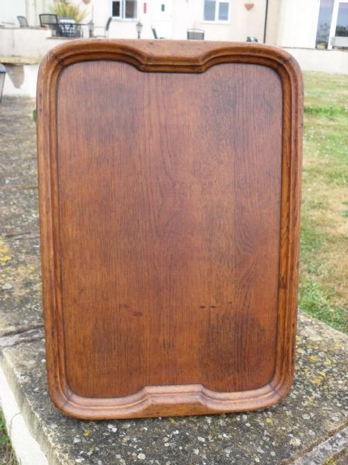 Victorian Solid Oak Tray