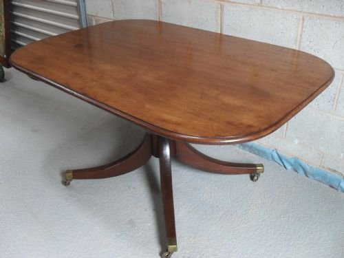 Georgian Mahogany Rectangular Breakfast Table