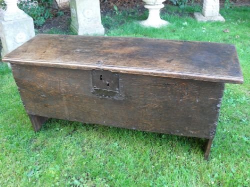 Late 17th Century Oak and Elm Sword Chest/coffer
