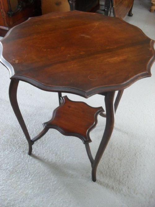Edwardian Mahogany Occasional Table
