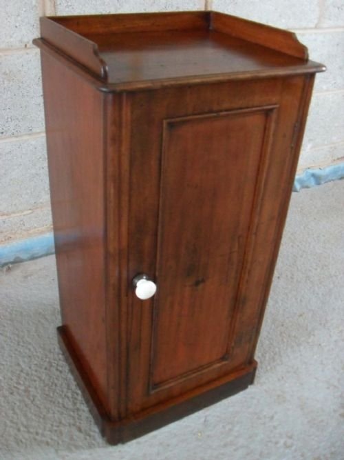 19th Century Mahogany Bedside Pot Cupboard