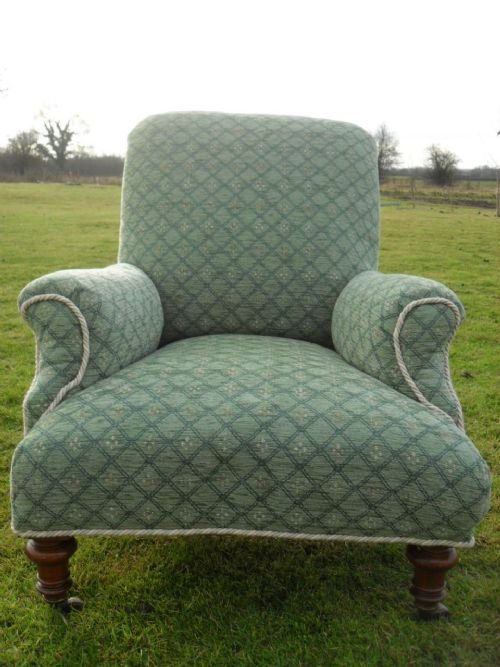 Victorian Easy Upholstered Armchair