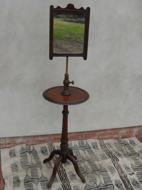 Victorian Mahogany Gentleman's Shaving Stand