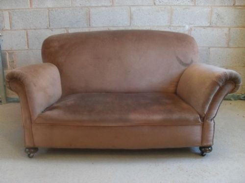 Edwardian Beige Upholstered Drop End Sofa