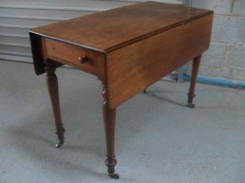 Victorian Mahogany Drop Leaf Pembroke Table