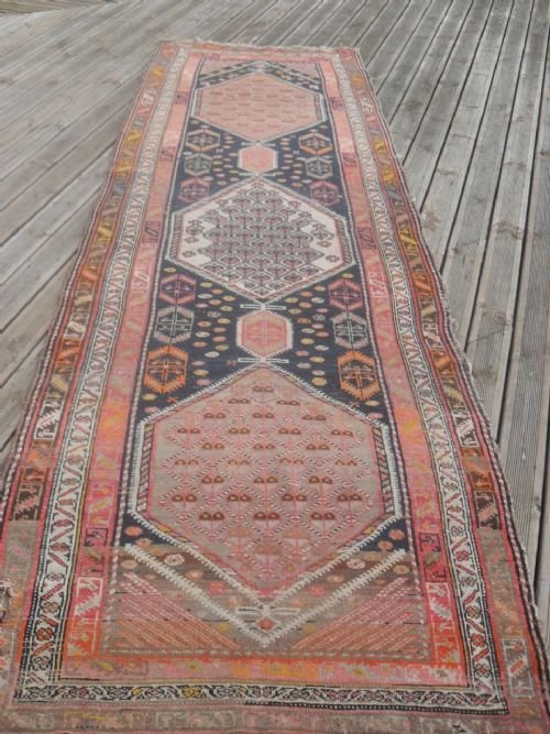 Antique Hand Woven Persian Runner
