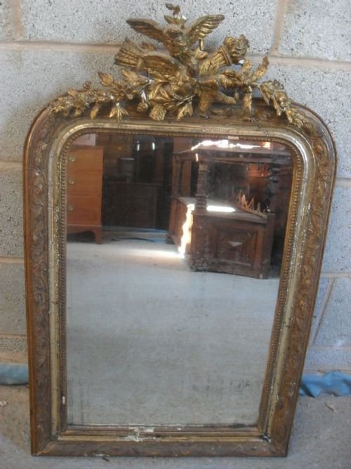 Regency Gilt Frame Hanging Wall Mirror