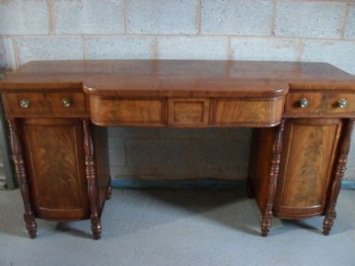 Superb Regency Mahogany Buffet Sideboard