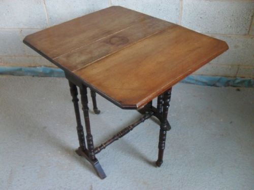 Victorian Mahogany Sutherland Drop Leaf Table