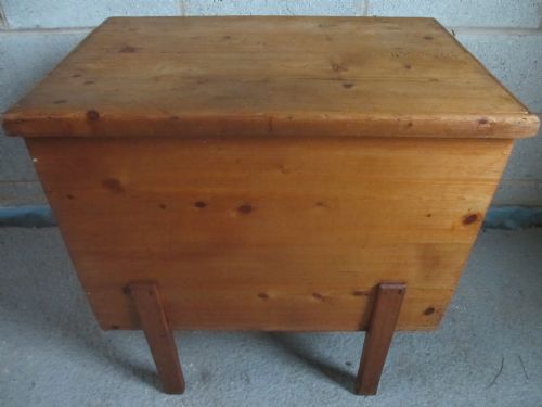 19th Century Pine Dough Bin