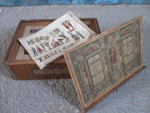 Set of 'Richters' Architectural Anchor Stone Blocks German Construction Toy