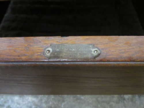 ART DECO 'FOOT SONS' OAK AND TAN LEATHER RECLINING ARMCHAIR - ADDITIONAL PHOTO 13