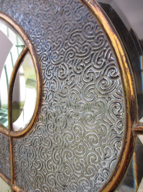 QUALITY 19TH CENTURY MAHOGANY ART NOUVEAU DISPLAY CABINET - ADDITIONAL PHOTO 3