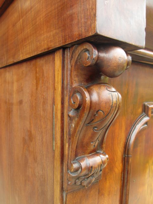 VICTORIAN MAHOGANY PLUM PUDDING CHIFFONIER - ADDITIONAL PHOTO 7