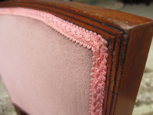 PAIR OF 19TH CENTURY MAHOGANY DINING CHAIRS - ADDITIONAL PHOTO 5
