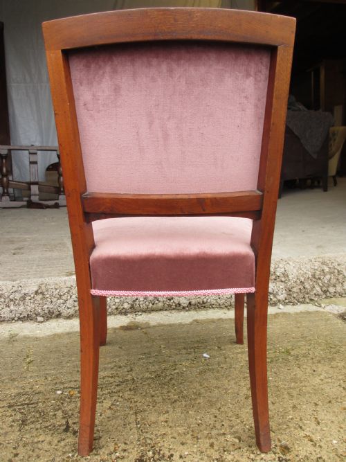 PAIR OF 19TH CENTURY MAHOGANY DINING CHAIRS - ADDITIONAL PHOTO 10