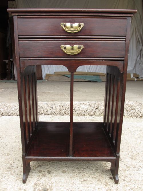Edwardian Mahogany Music Cabinet