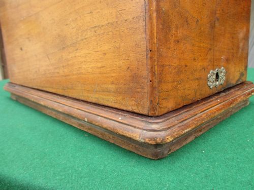 VICTORIAN WALNUT AND TUNBRIDGE INLAID BOXED CASED SEWING MACHINE FAUDELS OF LONDON - ADDITIONAL PHOTO 3