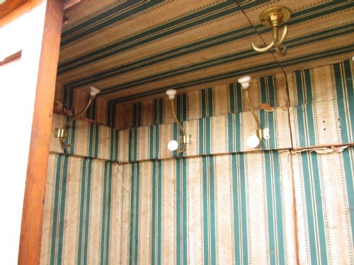 VICTORIAN PITCH PINE MIRROR DOOR 4 PIECE WARDROBE WITH DRAWER - ADDITIONAL PHOTO 10