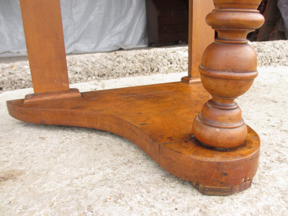 Victorian demi-lune marble topped washstand View XII